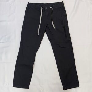 VOURI MENS BLACK JOGGERS WITH DRAWSTRING!!